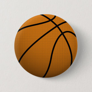 Cool Basketball and Custom Sports B Ball 6 Cm Round Badge