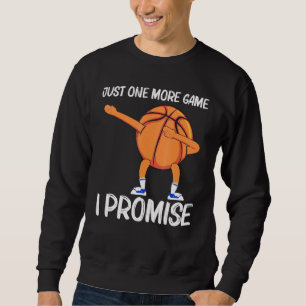 Cool Basketball Art For Men Women Dabbing Ball Tea Sweatshirt