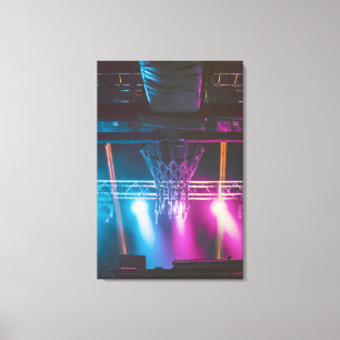 Cool Basketball Artwork Canvas Print