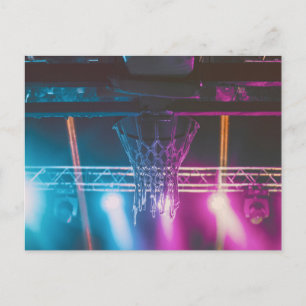 Cool Basketball Artwork Postcard