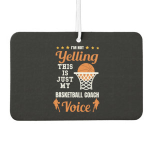 Cool Basketball Car Air Freshener