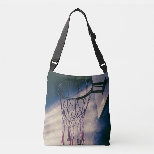 Cool Basketball Design Crossbody Bag (Front)