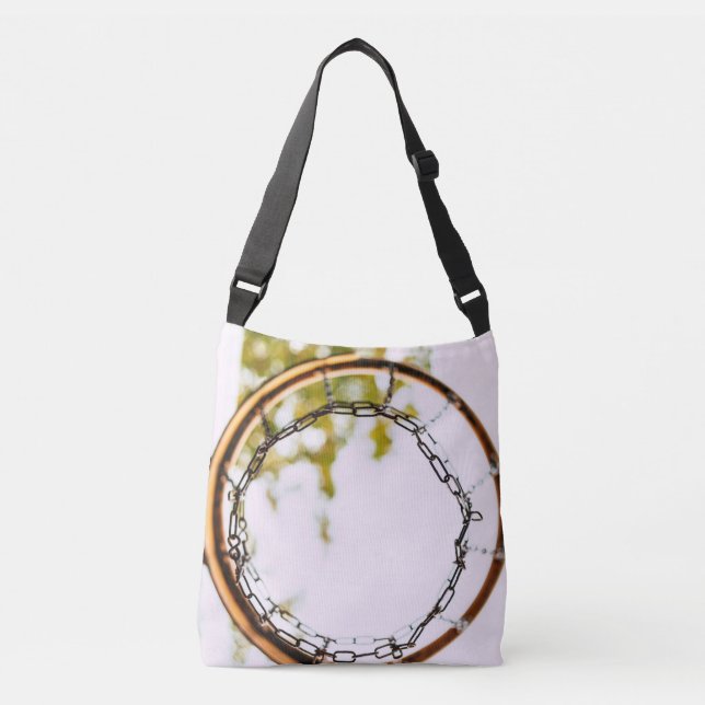 Cool Basketball Design Crossbody Bag (Front)