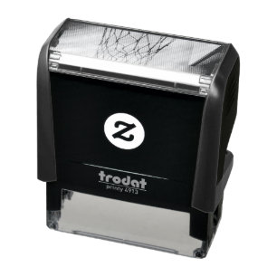 Cool Basketball Design Self-inking Stamp