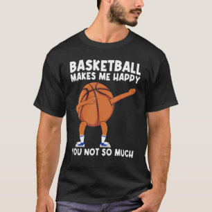 Cool Basketball For Men Women Dabbing Ball Team Sp T-Shirt