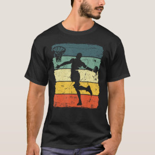 Cool Basketball For Men Women Vintage Basketball P T-Shirt