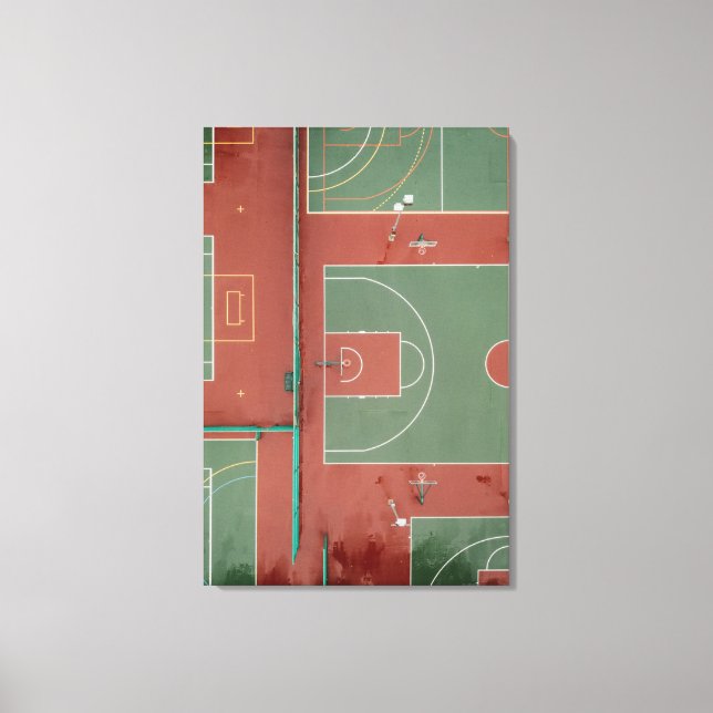 Cool Basketball Gift Canvas Print (Front)
