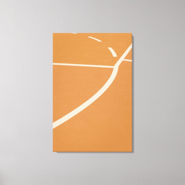 Cool Basketball Hoop Canvas Print (Front)