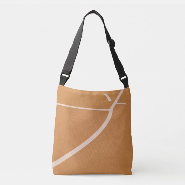 Cool Basketball Hoop Crossbody Bag (Front)