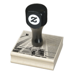 Cool Basketball Hoop Rubber Stamp