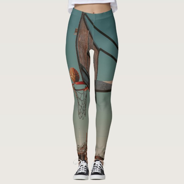 Cool Basketball Leggings (Front)