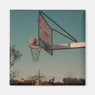 Cool Basketball Magnet