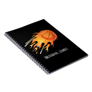 Cool Basketball sports add name Notebook