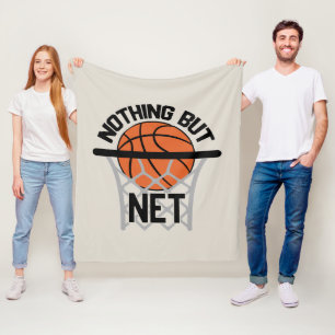 Cool Basketball sports lovers word art  Fleece Blanket