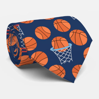 cool Basketball sports pattern Tie