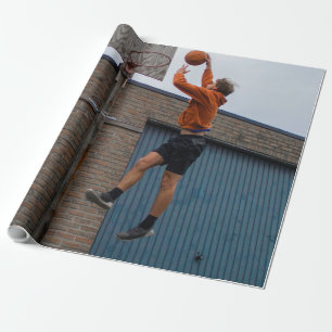 Cool Basketball Wrapping Paper