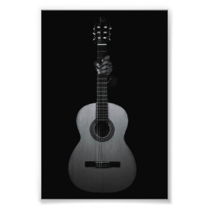 Cool Bass Guitar Photo Print