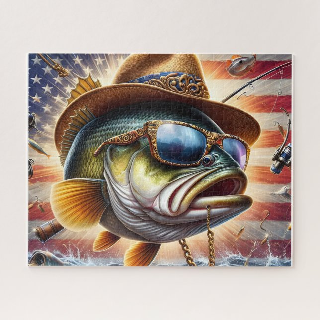 Cool Bass Jigsaw Puzzle (Horizontal)