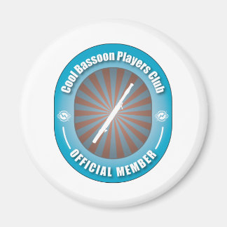 Cool Bassoon Players Club Magnet