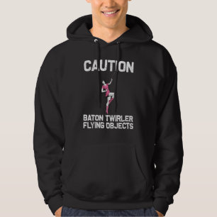 Cool Baton Twirling For Women Girls Twirler Majore Hoodie