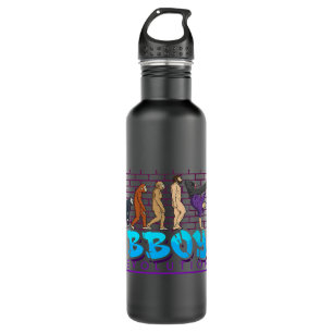 Cool BBoy Breakdance HipHop Dancer Evolution 710 Ml Water Bottle