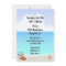 Cool Beach Baby Girls Baby Shower Invitation