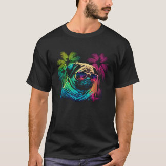 Cool beach pug T-Shirt