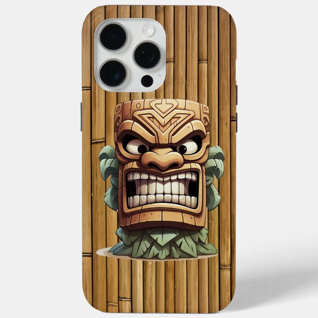 Cool beach tiki head  Case-Mate iPhone case (Back)