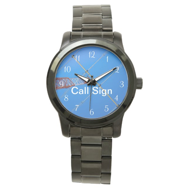 Cool Beam Antenna and Call Sign Watch (Front)