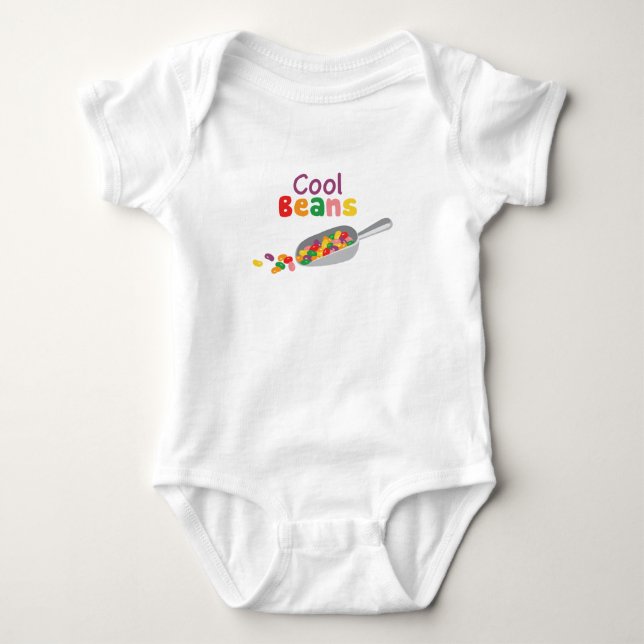 Cool Beans Baby Bodysuit (Front)