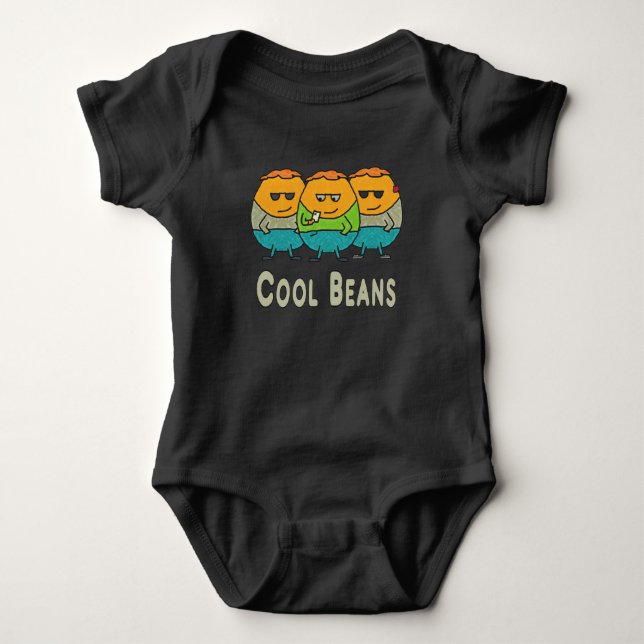 Cool Beans Baby Bodysuit (Front)