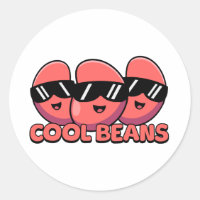 Cool Beans! Cute Kidney Bean Pun