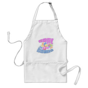 Cool Beans Faded Funny Food Cartoon Slogan Standard Apron