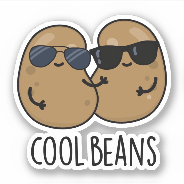 Cool Beans Funny Veggie Legume Pun  (Front)
