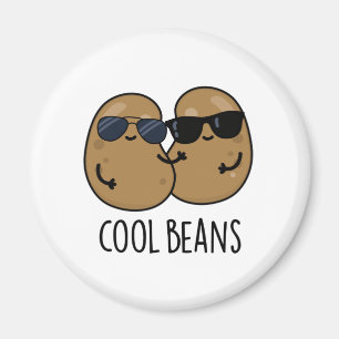 Cool Beans Funny Veggie Legume Pun  Magnet