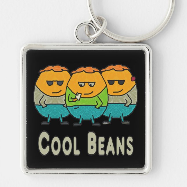 Cool Beans Key Ring (Front)