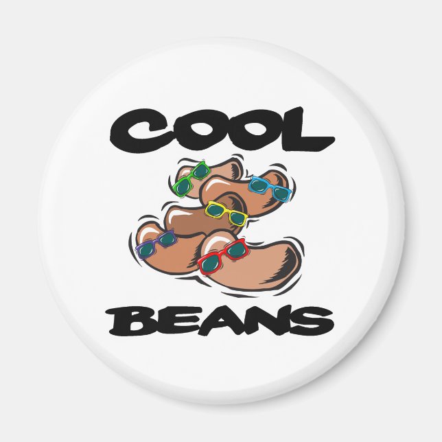 Cool Beans Magnet (Front)