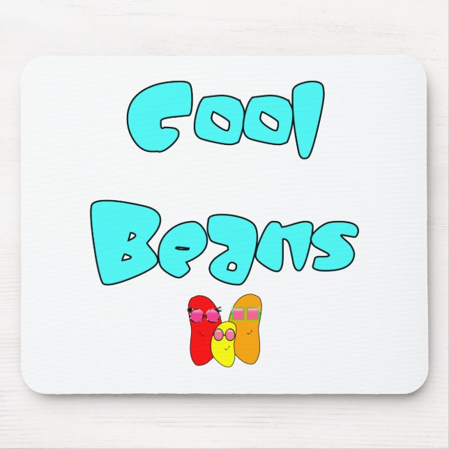 Cool Beans Mouse Mat (Front)