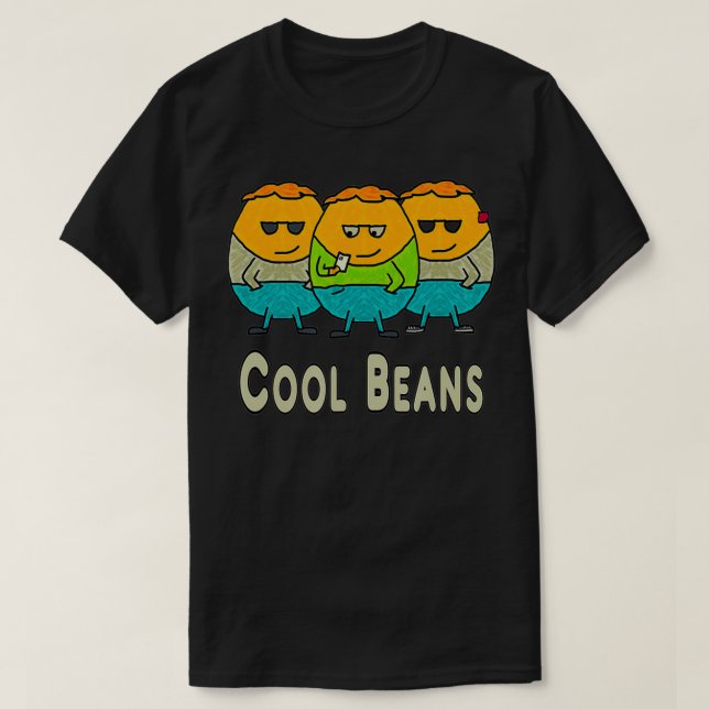 Cool Beans  T-Shirt (Design Front)