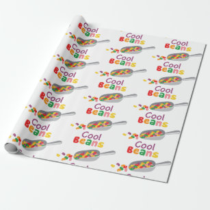 Cool Beans Wrapping Paper