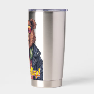 Cool Bear Dad Father’s Day Gift for Stylish Father Insulated Tumbler
