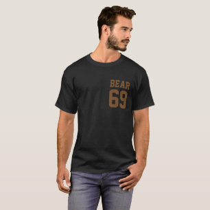 Cool Bear Pride Bear 69 Double sided Printed T-Shirt
