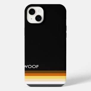 Cool Bear Pride Flag woof iPhone 14 Plus Case