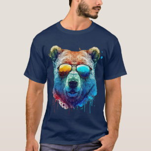 Cool Bear Shades Graphic T-Shirt