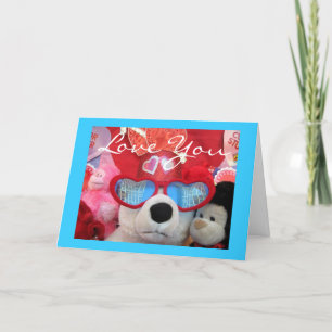 Cool Bear Valentine Card