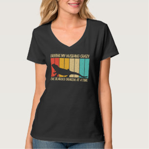 Cool Bearded Dragon For Women Mom Reptile Lizard T-Shirt
