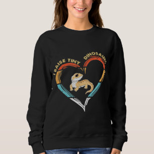 Cool Bearded Dragon Girl Costume Reptile Sweatshirt