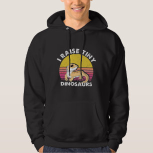 Cool Bearded Dragon Mom Costume Reptile Hoodie