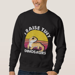 Cool Bearded Dragon Mom Costume Reptile Sweatshirt