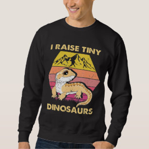 Cool Bearded Dragon Mommy Costume Reptile Sweatshirt